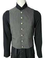 SHRINE CORSICA GOTHIC ARISTOCRAT VAMPIRE VEST JACKET VICTORIAN CLASSY STEAMPUNK