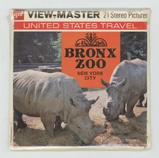 Bronx Zoo New York City 1974 GAF View-Master Packet A-667 Sealed New