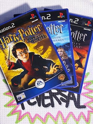 Harry Potter Bundle Chamber Prisoner Goblet Set PS2 Playstation 2 Sony OVP