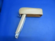 Beech 95-B55 Baron Front Seat Armrest P/N 35-534372-77 w/ Brackets  (1222-892)