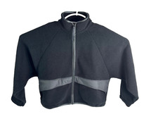 Nike Sportswear High Pile Sherpa Jacket Black Women s Size Medium FQ6256-010