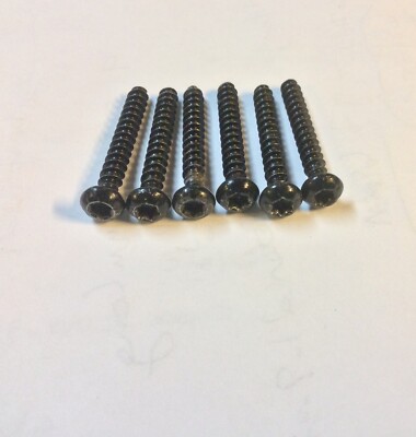 6 Pack ~ GREENWORKS SNOWBLOWER SNOWTHROWER SWEEPER OEM 31.5mm TORX SCREWS