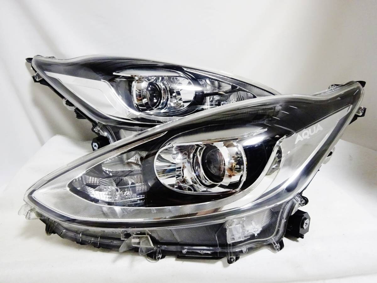 TOYOTA Genuine Aqua NHP10 Style Black Model Left LED Headlight