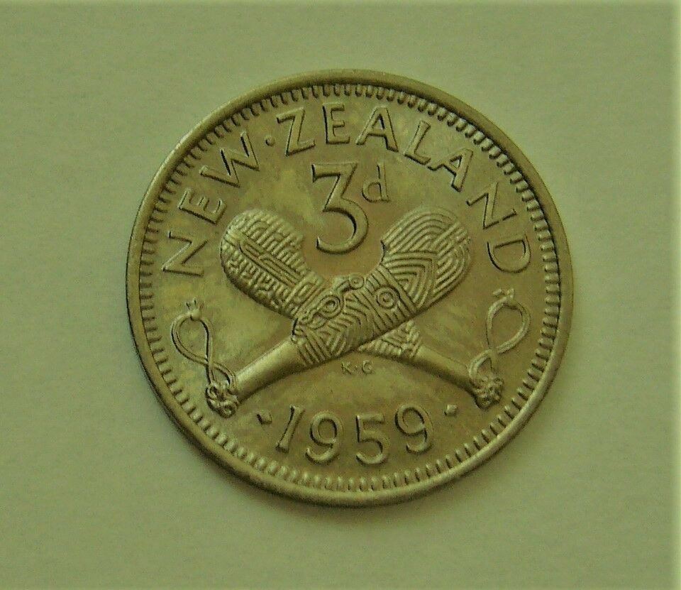 1959 to 1963 New Zealand 3d Coin UR choice of 2 for price listed