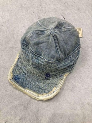 kapital smile design denim cap