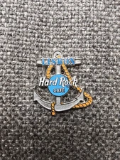Hard Rock Cafe Lisbon Boat Anchor pin.  Mint Condition!!!! FREE SHIP!!!