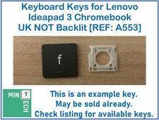 Keyboard Replacement Keys for Lenovo Ideapad 3 Chromebooks UK Layout NOT Backlit