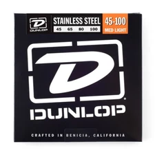 Dunlop DBS45100 Stainless Steel, Medium Light Set/4 OUTLET END SERIES MUTE FOR C