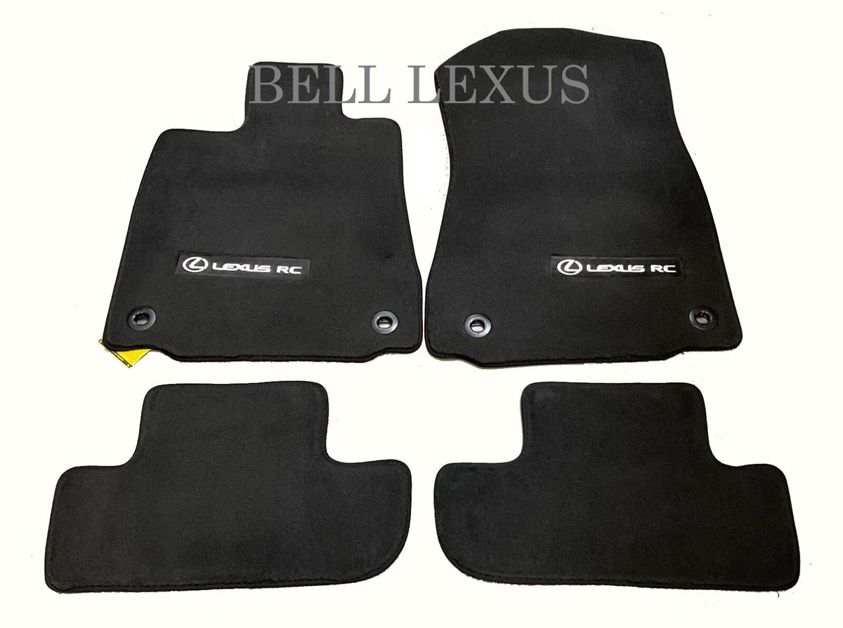 LEXUS FACTORY FLOOR MAT SET 2016-2024 RC300 RWD BLACK | eBay