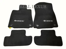 LEXUS FACTORY FLOOR MAT SET 2016-2017 RC200T RWD BLACK