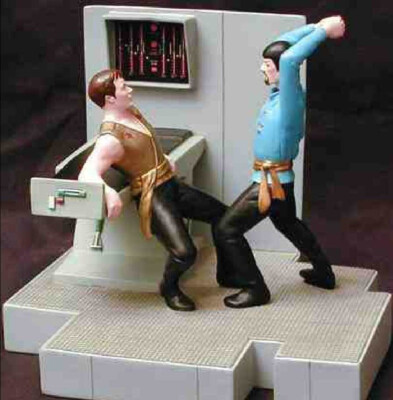 Star Trek Enterprise Classic - Cold Cast Star Trek Diorama 6'' /15 cm Mirror Mirr