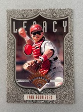 1997 Leaf Baseball Ivan Rodriguez Legacy #194 HOF Texas Rangers