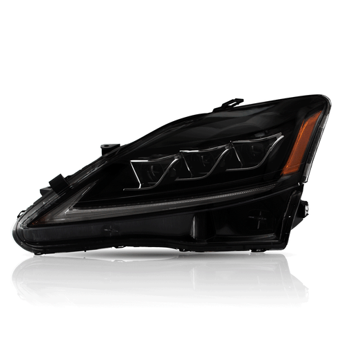 LED Projector Headlights Sequential Turn sig Fit 2006-2013 Lexus IS250 IS350 ISF - Imagen 3 de 12