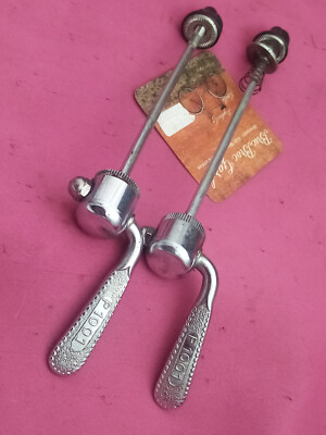 Attaches Rapides Vélo Vintage X2 – Quick Release Acier, Pour Eroica Ou Restauration