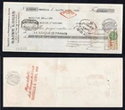 Check France 2,758.45 Francs Saint Louis Marseille 1935