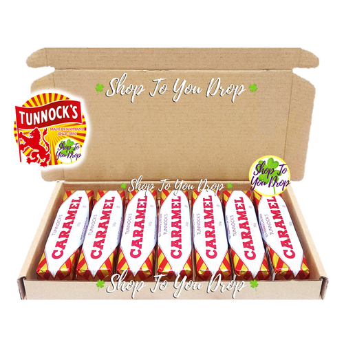 TUNNOCKS PERSONALISED GIFT BOX HAMPER Snowballs Teacakes Present Chocolate