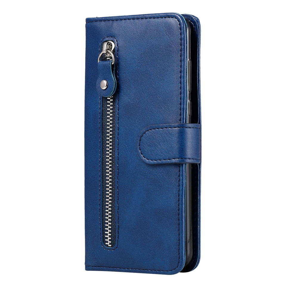 Case for Xiaomi 14 K70E 13C Note 13 Zip PU Leather Flip Wallet Case Phone Cover - Image 3 of 4