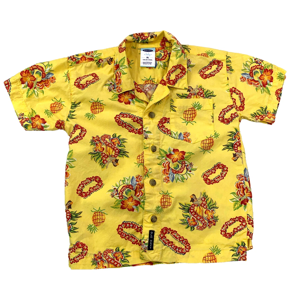 toddler boy hawaiian shirt old navy
