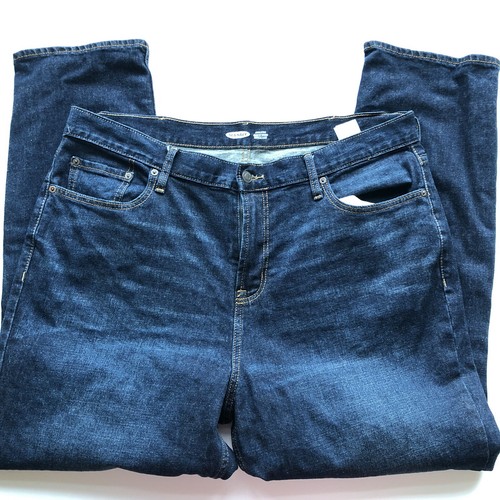 Old Navy Athletic Taper Blue Jeans Men's 40 x 30 Built in Tough Flex - Picture 2 of 6