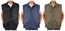 MEN'S SHOOTING, FISHING, HUNTING PADDED BODYWARMER WAISTCOAT GILET JACKET S-6XL