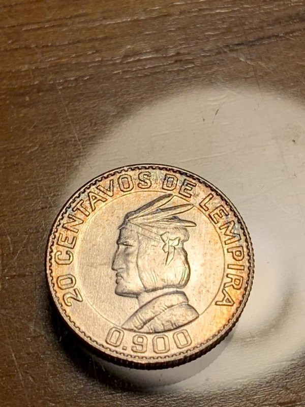 Honduras 1958  20 Centavos US Mint Made Attractive Uncirculated SKU# 31973
