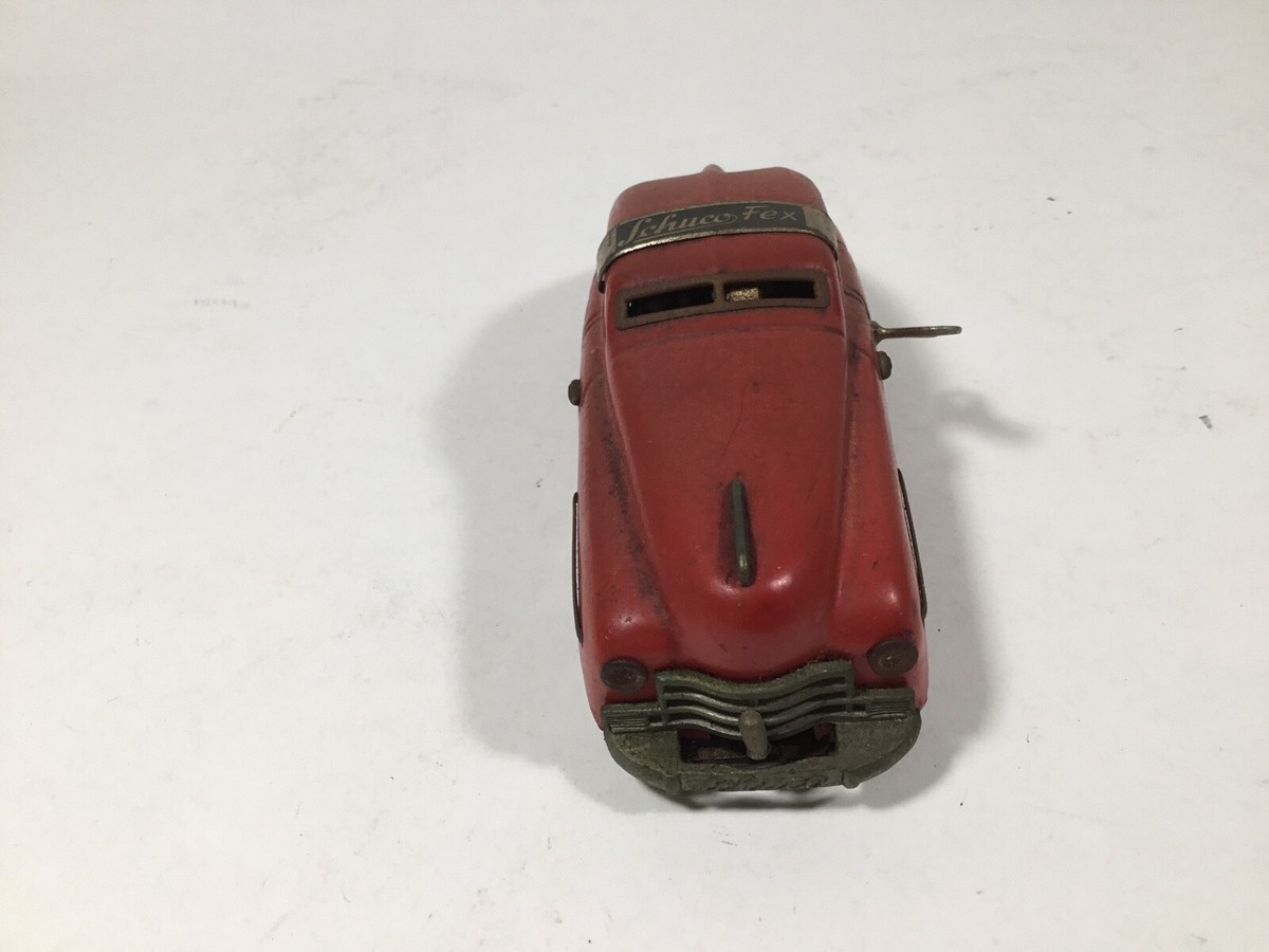 Vintage 1940s Schuco FEX 1111 Toy Wind Up Car Made In US Vintage 1940s Schuco FEX 1111 Toy Wind Up Car Made In US