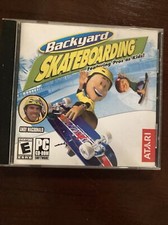 Backyard Skateboarding For PC CD-Rom Software Plus Backyard Football