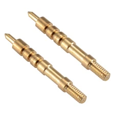 2Pcs/Lots .20 Caliber Solid Brass Spear Pointed Jag Gun Clean Accessories Brass
