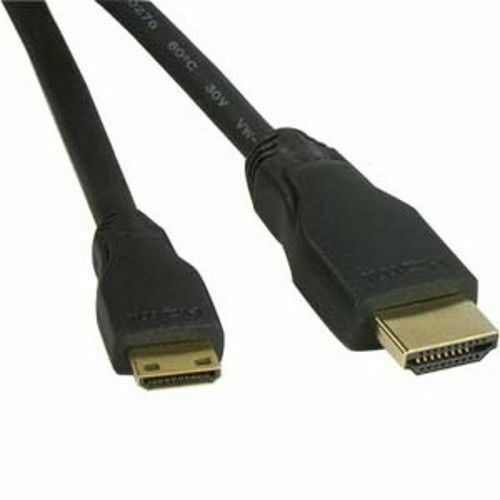 6ft High Speed 4K Mini HDMI Type-C to HDMI Cable Sony Cannon Camera Camcorder HD