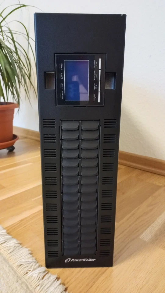 NEU USV Powerwalker 10kVA online ups für Server Heizung Netzersatz Stromausfall