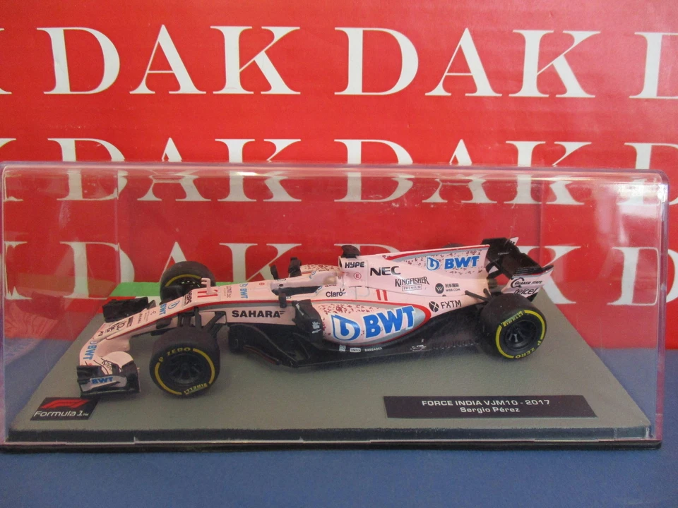 Die cast 1/43 Modellino Auto F1 Force India VJM10 2017 S. Perez - Immagine 4 di 4