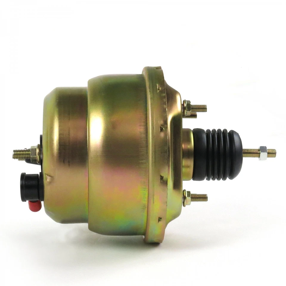 Kit de pedal de freno doble ajustable universal 7 RT disco/tambor 3" pastilla cromada Foto 4 de 4