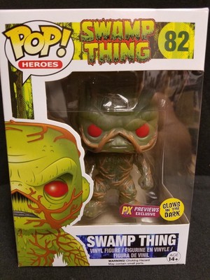 Swamp Thing Glow in the Dark Previews Exclusive Funko Pop! PX GITD #82 rare 849803070700 | eBay