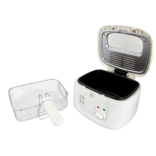 Fritteuse ohne Öl Frühlingsrolle 1800W Fritteuse für Pommes Fleisch Pilze 2,5L - Bild 4 von 5