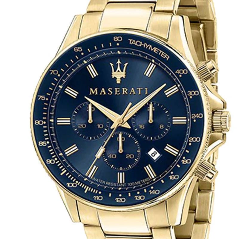 Montre Maserati Sfida Golden Chrono Watch Men's Maserati R8873640008 - Photo 2/4