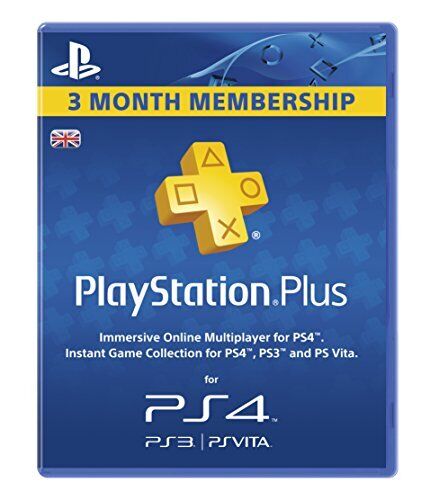 Sony PlayStation PS Plus 3-Month Subscription Membership Card