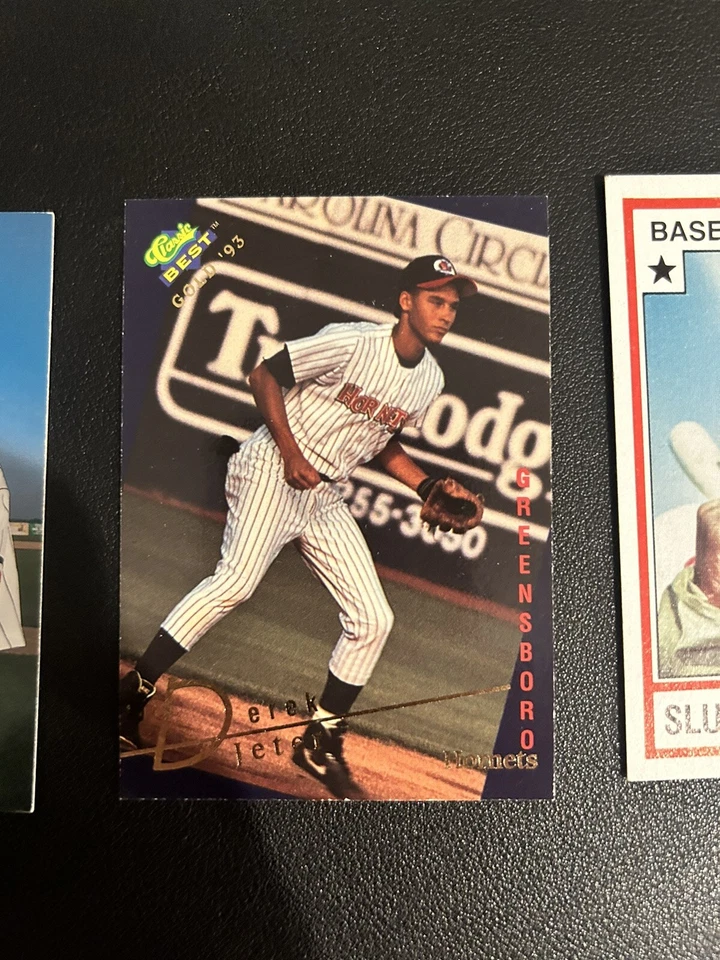 Lote de 6 tarjetas de béisbol - Jeter, Ortiz, Allen, Guerrero Sr, Rollins, Grudz., Martin Foto 3 de 4