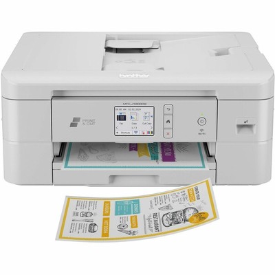 Brother MFC-J1800DW Wireless Inkjet Multifunction Printer Color MFCJ1800DW