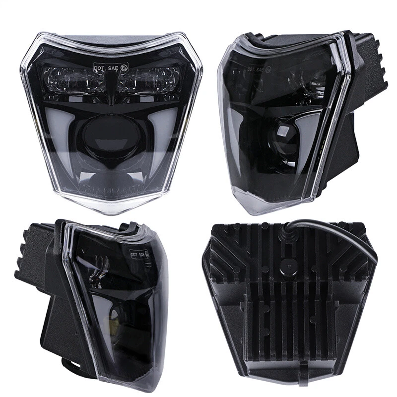Faro LED de luz alta / baja DRL para KTM EXC XCW SX-F XC-W TE TC FE 250 300 350 450 Foto 4 de 4