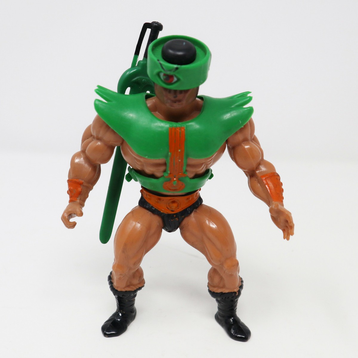 VINTAGE 1981 80s MATTEL MOTU HE-MAN HEMAN TRI-KLOPS ACTION FIGURE