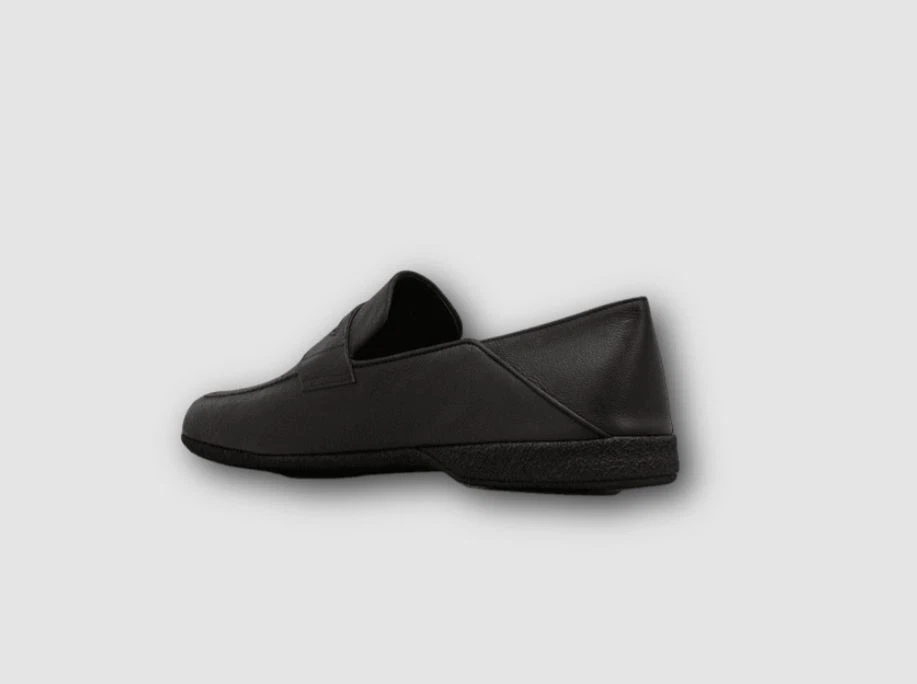 $475 Paul Stuart Para hombres Negro Plegable Cuero Penny Mocasines Zapatos Talla US 7 M Foto 2 de 4