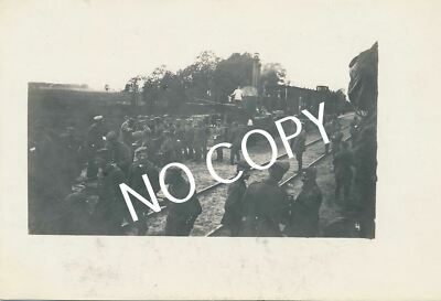 Photo PK WW1 removal from France to Russia my chamberlains & IC1.48