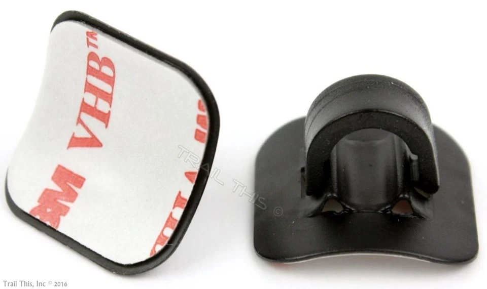 4 guías de cable de manguera para carcasa de bicicleta de aleación Jagwire 3M adhesivas con clips en C negras Foto 2 de 4