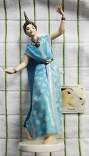 RARE Goebel Archive Muster Ruiz Beauty Girl World Suriya Thailand Figure w/Tag