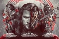 Devin Schoeffler If He Be Worthy Thor Trilogy Bottleneck Gallery Fine Art Print