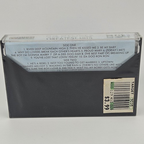 Phil Spector's Greatest Hits Cassette Sealed PSLK 1 New Old Stock - Picture 3 of 7