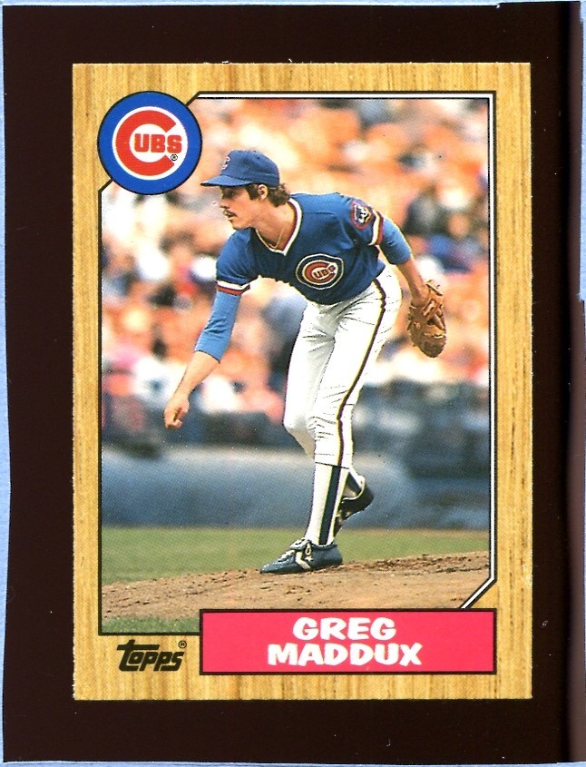 1987 Topps Traded Greg Maddux #70T Rookie RC