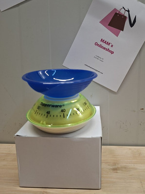Tupperware Eieruhr Combi Plus Waage NEU Rarität 