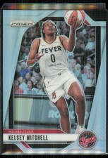 2024-25 Panini Prizm WNBA Silver Kelsey Mitchell Indiana Fever #64