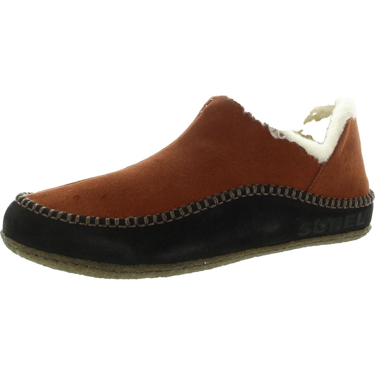 Мужские шлепанцы-мокасины Sorel Manawan II коричневого цвета размер 13 средний D BHFO 4171 12390₽